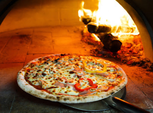 Load video: Oceanfront wood-fired pizza patio